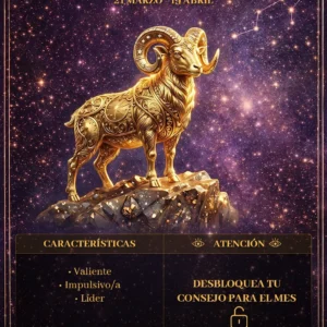 Seramia.cl - Carta Zodiacal de participación - Aries