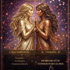Seramia.cl - Carta Zodiacal de participación - Géminis