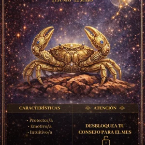 Seramia.cl - Carta Zodiacal de participación - Cáncer